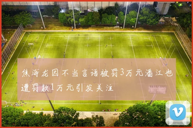 焦海龙因不当言语被罚3万元潘江也遭罚款1万元引发关注